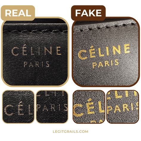 emily celine replica|real Celine bag identification.